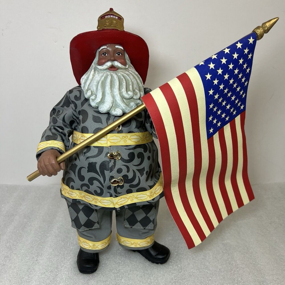 Jim Shore Clothtique Possible Dreams 'Tribute to 9/11' Firefighter Santa 6008470